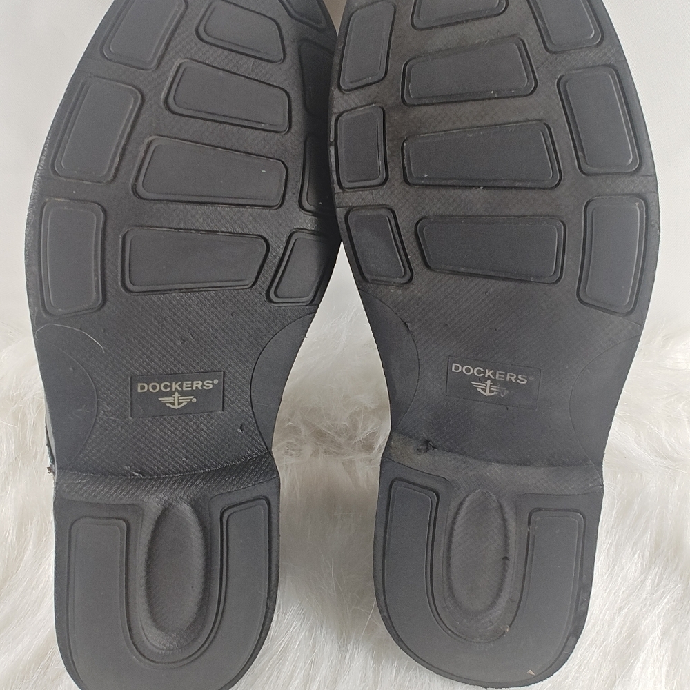 Dockers Black Leather Men’s Dress Shoes Lace Up Oxford Size 12M - Picture 15 of 15